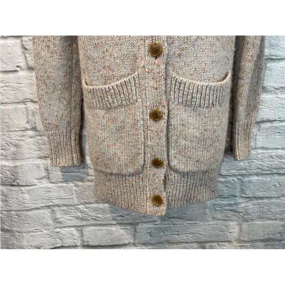 Point Sur by J. Crew Size XXS Heather Sky Patch Pocket Oversize Cardigan - Picture 6 of 8